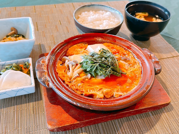 鰤すき玉子とじ膳