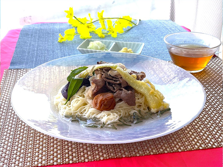 冷しゃぶそうめん